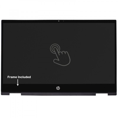 Ansamblu Display cu touchscreen Laptop, Hp, Pavilion x360 14-DW, 14M-DW, 14T-DW, L96515-001, rezolutie FHD 1920x1080, 30 pini foto