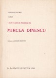 Miron Kiropol - Trente deux poesies de Mircea Dinescu