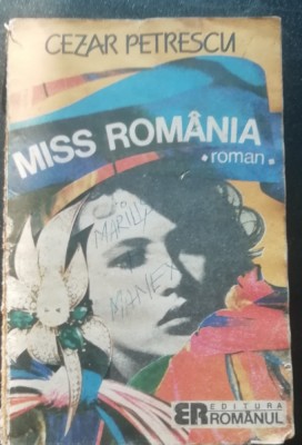 myh 531s - CEZAR PETRESCU - MISS ROMANIA - ED 1991 foto