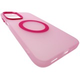 Husa spate TPU cu plastic roz, magnet, pentru Samsung Galaxy A17 5G