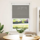 vidaXL Jaluzea plisată Antracit 75x100 cm Lățime țesătură 74,4 cm