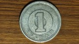 Cumpara ieftin Japonia - moneda de colectie aluminiu - 1 yen 2005 / 平成十七年 - impecabila !