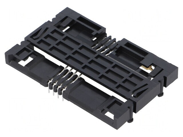Conector pentru Carduri Smart Card THT Aurit