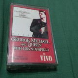 Cumpara ieftin CASETA AUDIO GEORGE MICHAEL AND QUEEN QITH LISA STANSFIELD ORIGINALA