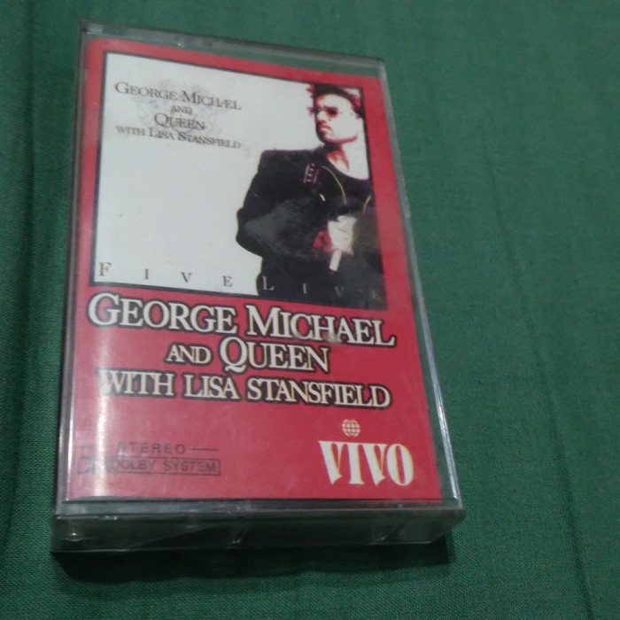 CASETA AUDIO GEORGE MICHAEL AND QUEEN QITH LISA STANSFIELD ORIGINALA