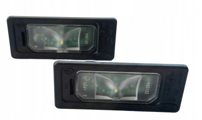 2X NEW OE LED REGISTRATION LIGHTS LAND ROVER DISCOVERY SPORT L494 IV DEFENDER (L663) JAGUAR E-PACE GX73-13B627-AA foto