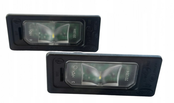 2X NEW OE LED REGISTRATION LIGHTS LAND ROVER DISCOVERY SPORT L494 IV DEFENDER (L663) JAGUAR E-PACE GX73-13B627-AA