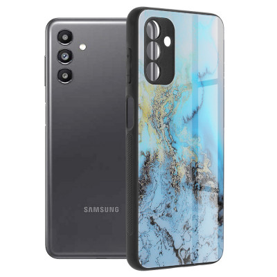 Husa pentru Samsung Galaxy A13 5G / A04s - Techsuit Glaze Series - Blue Ocean foto