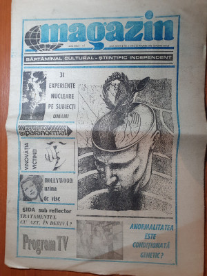 ziarul magazin 22 ianuarie 1994 foto