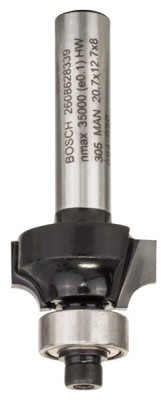 Bosch Freza de rotunjit Standard for Wood, 8x20.7x53mm, R4 HM ProAdvanced PowerfulTools foto