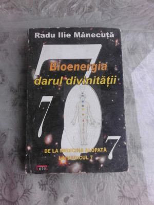 Bioenergia darul divinitatii - Radu Ilie Manecuta foto
