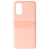Husă Silicon Samsung Galaxy S20 Roz - High Copy - Protecție Telefon