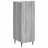 vidaXL Bufet Sonoma gri 34,5 x 33 x 92 cm Lemn prelucrat 894371
