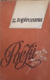 Poezii George Toparceanu - Carte beletristica, editura Cartea Romaneasca, 1986, 244 pagini