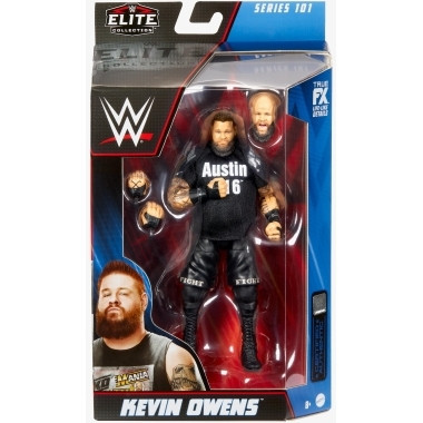 WWE Elite 101 Figurina articulata Kevin Owens (as Stone Cold) 15 cm foto