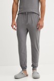 BOSS pantaloni de lounge culoarea gri, cu imprimeu, 50550485