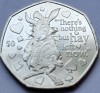 50 pence 2021 Isle of Man, The March Hare, Alice Through the looking glass, Europa