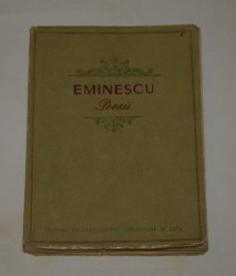 Mihai Eminescu - Poezii 1953 cartonata foto
