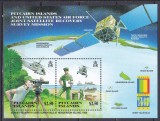 DB1 Ins. Pitcairn 2000 Cosmos Recuperare Satelit USA MS MNH