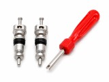 Cumpara ieftin Set 2 Ventile pentru Valve Auto si Surubelnita Universala pentru Demontare Ventile