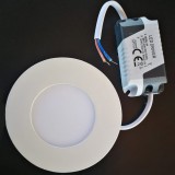 Spot Led Slim Rotund &Icirc;ncastrat 3w fi85
