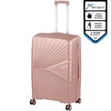 TraveLux Endure valiză mare cu capac dur 76x50x29 cm aur roz