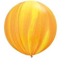 Balon Jumbo Super Agate Yellow Orange 75 cm foto