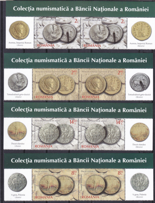 COLECTIA NUMISMATICA A BANCII NATIONALE,CU VINIETE,2015,Lp.2087b,MNH ** ROMANIA