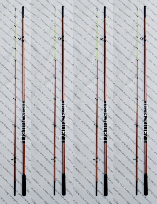 SET 4 Lansete carbon PROFL AQUA RIVER FR Feeder 3 metri ACTIUME 280gr