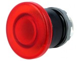 Comutator cu apăsare 22mm roșu IP66