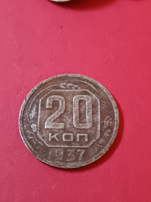 20 copeici 1937 + Lot 40 monede diferite ca an / valoare (copeici) [poze]. Discount conform descriere [10 - 20 %. Vezi descrierea.].