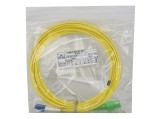 Set de 5 cabluri de legătură cu fibră optică LC/UPC, SC/APC, SM, G657a1, DX, 3,0 mm, LSZH, 5 m, noi