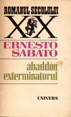 ERNESTO SABATO, ABADDON EXTERMINATORUL foto