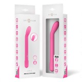 Vibrator pentru punctul G INTENSE Karlie, 10 funcții de vibrație, lungime 19 cm, culoare roz