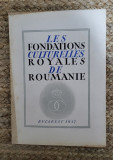 LES FONDATIONS CULTURELLES ROYALES DE ROUMANIE-M . D . GUSTI , 1934