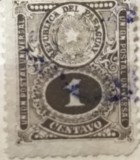Timbre America Interbelica TMB1AMC Parargui 1 centavo