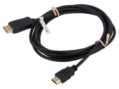 Cablu DisplayPort la HDMI 3m foto