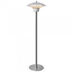 Incalzitor electric pentru terasa Albatros IT-1500A, 1500 W, 2 setari de putere, Grad de protecţie IP34, Protecţie anti-răsturnare, H 210 cm, Argintiu