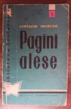 myh 310s - Costache Negruzzi - Pagini alese - ed 1958