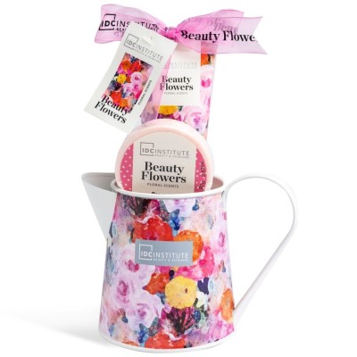 Set 2 produse cosmetice Beauty Flowers IDC Institute 44040, 90 ml si 90 g foto
