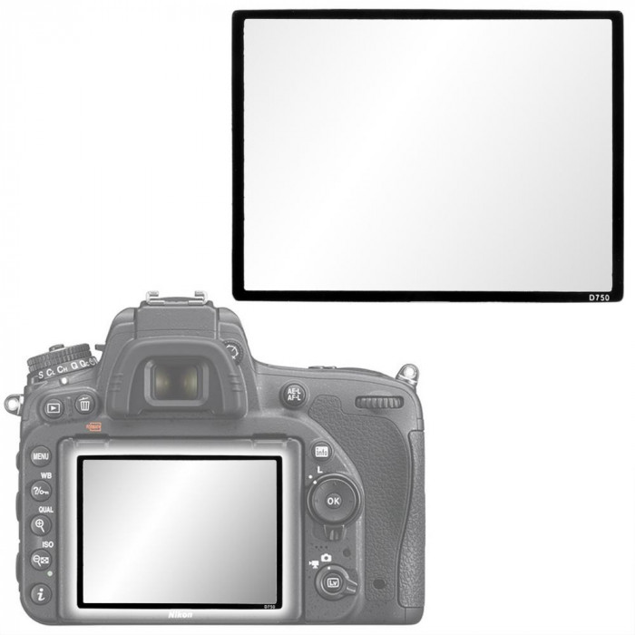 Ecran protector LCD Fotga D750 din sticla optica pentru Nikon D750