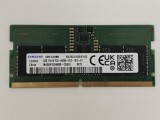 Memorie ram Laptop Samsung 8GB, DDR5, 1Rx16, 4800Mhz, MTC4C10163S1SC56BD1, PC5-4800B, CL40, 1.1V, Non-ECC, sodimm, 262 pini, bulk