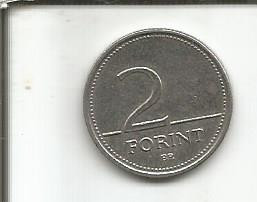 No(3) moneda- UNGARIA- 2 FORINT 2004