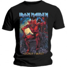 Tricou Unisex Iron Maiden Legacy Of The Beast 2 Devil foto