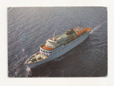 AM2- Carte Postala - NORVEGIA - MS ILMATAR Steamship, circulata 1976, Necirculata, Fotografie