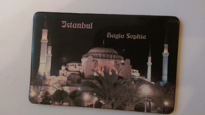 XG Magnet frigider - tematica turism - Turcia - Istambul foto