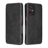 Husa 360&Atilde;&sbquo;&Acirc;&deg; Motorola Moto G55 Techsuit Safe Wallet Plus, negru
