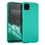 Husa Kwmobile pentru Samsung Galaxy A22 5G, Silicon, Verde, 55247.128, Carcasa