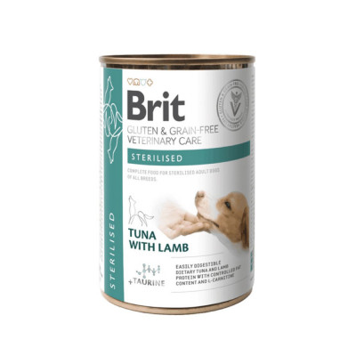 Brit Veterinary Diets GF dog Gluten &amp;amp;amp; Grain free Sterilised 400 g foto