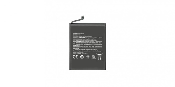 Acumulator pentru Xiaomi Redmi Note 9 Pro/ Redmi Note 10 Pro, model BN53, 5020 mAh, Negru